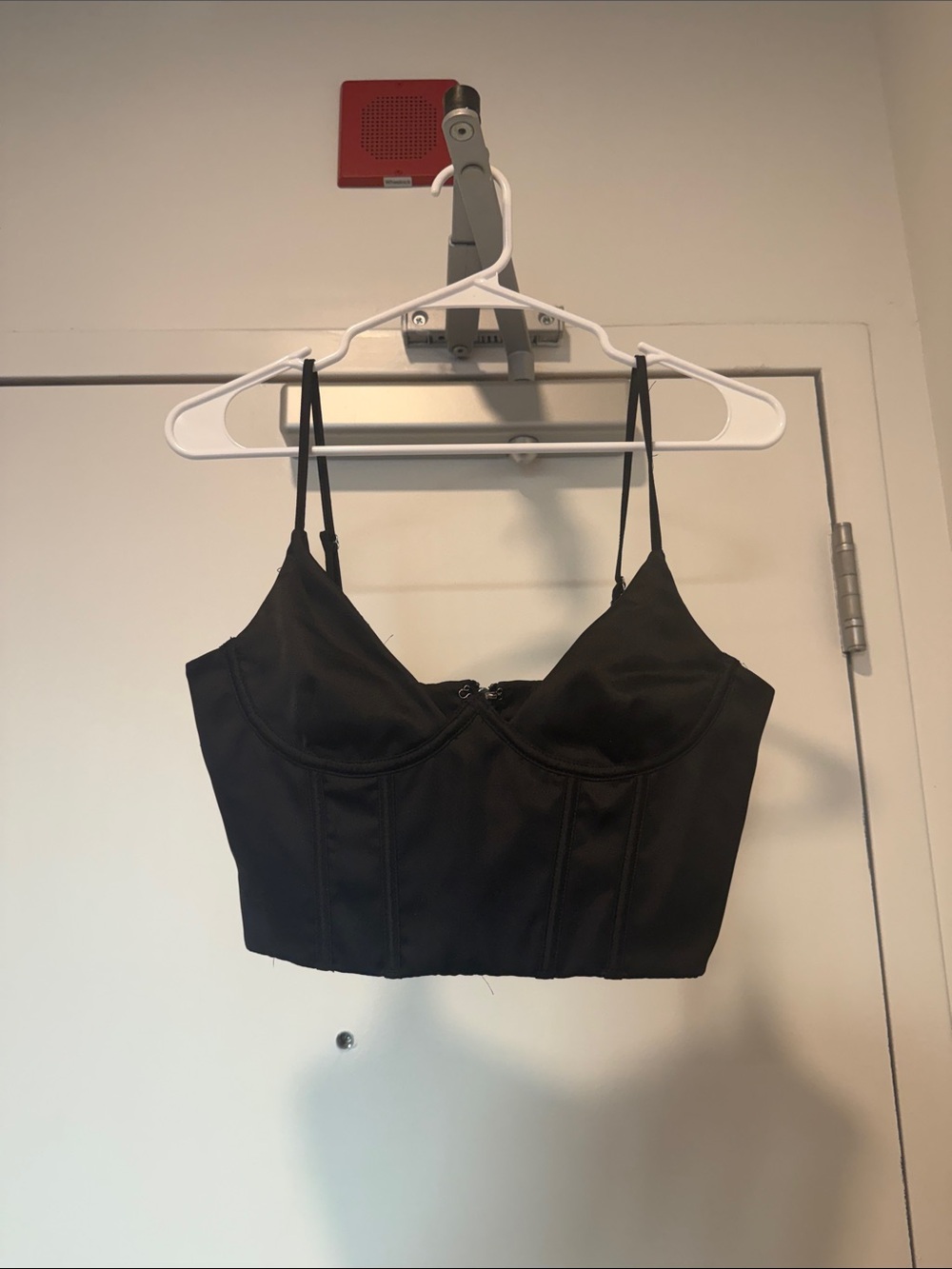 White Fox Boutique black corset M